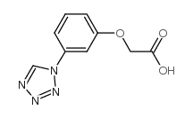 (3-(1h-tetrazol-1-yl)phenoxy)acetic acid Structure