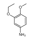 3-乙氧基-4-甲氧基苯胺结构式