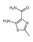 4-Thiazolecarboxamide,5-amino-2-methyl-结构式