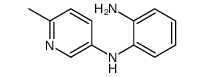 2-N-(6-methylpyridin-3-yl)benzene-1,2-diamine Structure