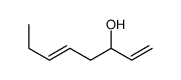 (Z)-1,5-octadien-3-ol Structure