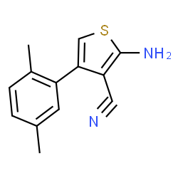 2-AMINO-4-(2,5-DIMETHYLPHENYL)THIOPHENE-3-CARBONITRILE picture