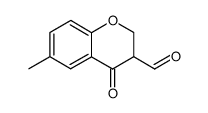 6-methyl-4-oxo-4H-1-benzopyran-3-carboxaldehyde Structure