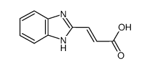 3-(1H-BENZOIMIDAZOL-2-YL)-ACRYLIC ACID Structure