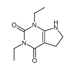 1,3-Diethyl-6,7-dihydro-1H-pyrrolo[2,3-d]pyrimidine-2,4(3H,5H)-dione结构式