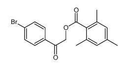 [2-(4-bromophenyl)-2-oxoethyl] 2,4,6-trimethylbenzoate Structure