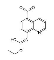 ethyl N-(5-nitroquinolin-8-yl)carbamate Structure