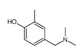 Phenol, 4-[(dimethylamino)methyl]-2-methyl- (9CI) structure
