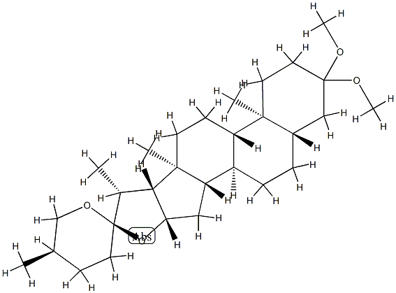 (20β,25R)-3,3-Dimethoxy-5α-spirostane picture