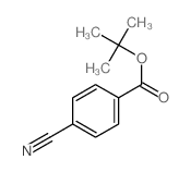 tert-butyl 4-cyanobenzoate Structure