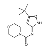 N-(5-tert-butyl-1,2-oxazol-3-yl)morpholine-4-carboxamide Structure