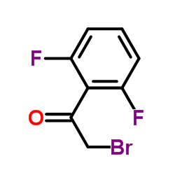 2-Bromo-1-(2,6-difluorophenyl)ethanone structure