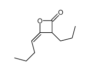 4-butylidene-3-propyloxetan-2-one结构式