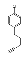 1-Chloro-4-(4-pentyn-1-yl)benzene Structure
