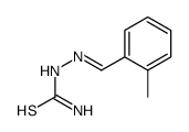 [(2-methylphenyl)methylideneamino]thiourea Structure