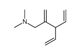 3-ethenyl-N,N-dimethyl-2-methylidenepent-4-en-1-amine结构式