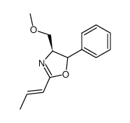 4-methoxymethyl-5-phenyl-2-propenyl-4,5-dihydro-oxazole Structure