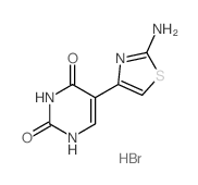5-(2-amino-1,3-thiazol-4-yl)-1H-pyrimidine-2,4-dione picture