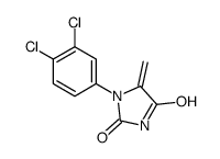 1-(3,4-dichlorophenyl)-5-methylideneimidazolidine-2,4-dione Structure
