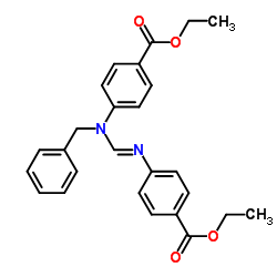 N,N'-双(4-乙氧甲酰基苯基)-N-苄基甲脒图片
