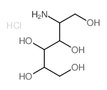 L-Glucitol,2-amino-2-deoxy-, hydrochloride (9CI) structure