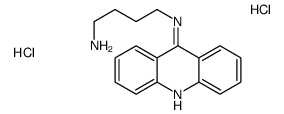 N'-acridin-9-ylbutane-1,4-diamine,dihydrochloride Structure