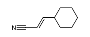3-cyclohexane-2-propenenitrile Structure