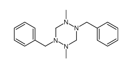 1,4-dibenzyl-2,5-dimethyl-1,2,4,5-tetrazinane Structure