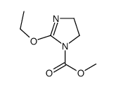 methyl 2-ethoxy-4,5-dihydroimidazole-1-carboxylate Structure