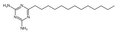 6-Tridecyl-1,3,5-triazine-2,4-diamine结构式