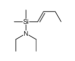 N-[but-1-enyl(dimethyl)silyl]-N-ethylethanamine Structure