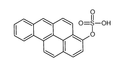 BENZO(A)PYRENYL-3-SULPHATE结构式