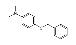 4-benzylsulfanyl-N,N-dimethylaniline Structure