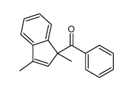 (1,3-dimethylinden-1-yl)-phenylmethanone Structure