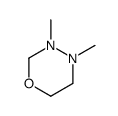 3,4-dimethyl-1,3,4-oxadiazinane Structure