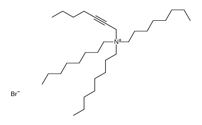 hept-2-ynyl(trioctyl)azanium,bromide Structure