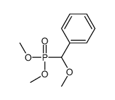 [dimethoxyphosphoryl(methoxy)methyl]benzene Structure
