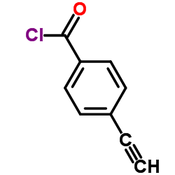 Benzoylchloride,4-ethynyl-(9CI) picture
