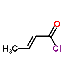 2-Crotonoyl chloride structure