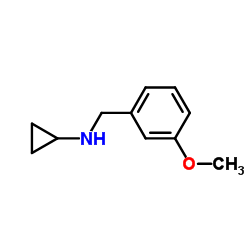 N-(3-甲氧基苄基)环丙胺图片