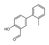 2-hydroxy-5-(2-methylphenyl)benzaldehyde结构式