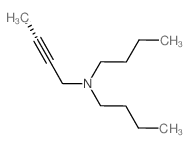 N-butyl-N-but-2-ynylbutan-1-amine Structure