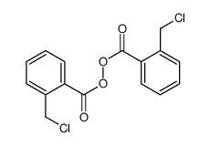 [2-(chloromethyl)benzoyl] 2-(chloromethyl)benzenecarboperoxoate结构式