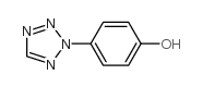 4-(2H-四唑-2-基)苯酚结构式