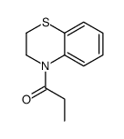1-(2,3-dihydro-1,4-benzothiazin-4-yl)propan-1-one结构式
