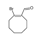 2-bromocyclooctene-1-carbaldehyde结构式