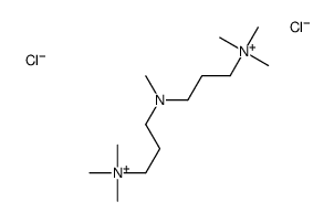 trimethyl-[3-[methyl-[3-(trimethylazaniumyl)propyl]amino]propyl]azanium,dichloride Structure