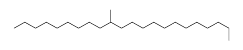 10-methyldocosane Structure