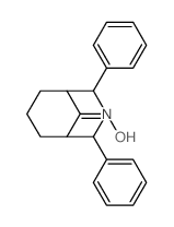 N-(6,8-diphenyl-7-azabicyclo[3.3.1]non-9-ylidene)hydroxylamine结构式
