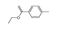 ethyl-(1-p-tolyl-vinyl)-ether Structure